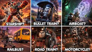 Transportation Vehicles with Names You'd Never Expect! 🚗 Literal vs Reality