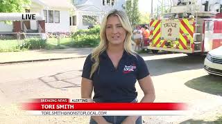 KHQ News -- Tori Smith -- House Fire in Early May left one injured
