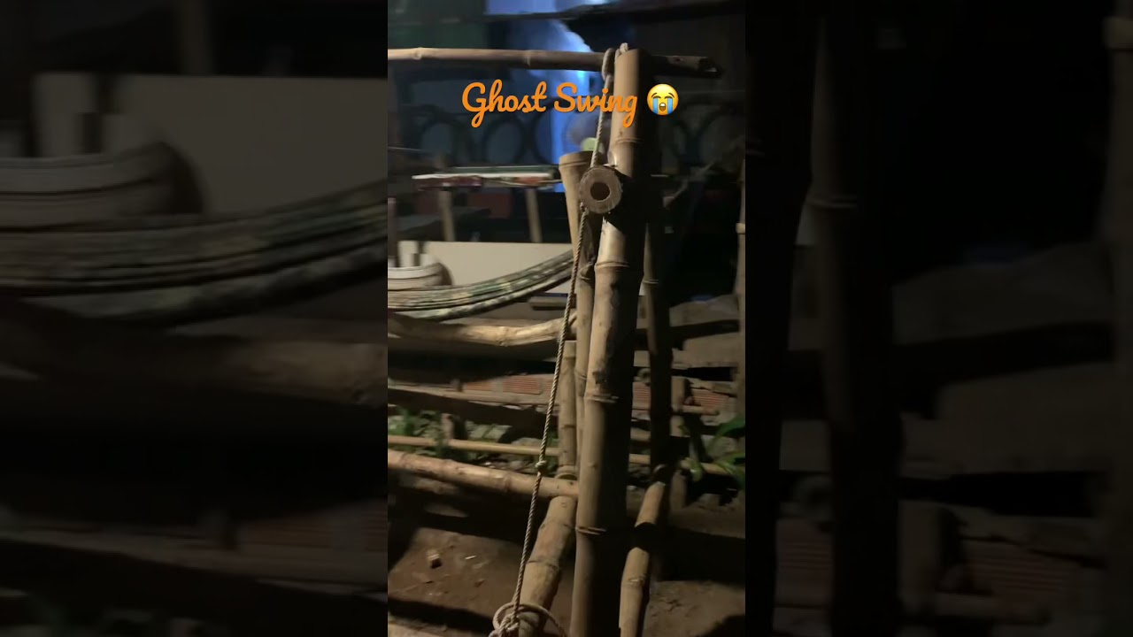 Homemade Swing | Bamboo Swing | Ghost Swing