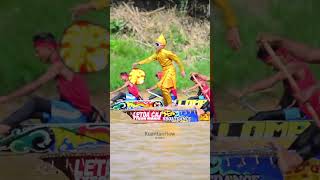“Dancing on the water while playing with a fireball.”#pacujalur #viral #boatdance #aurafarming