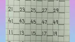 Missing numbers 1 to 50