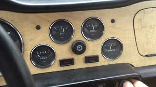 1973 triumph tr6 cold start