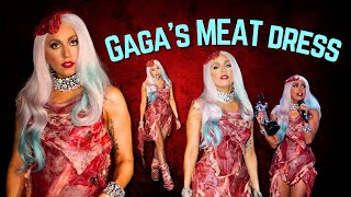 Pop History: The Story Behind Lady Gaga's Meat Dress Pop History: The Story Behind Lady Gaga's Meat Dress