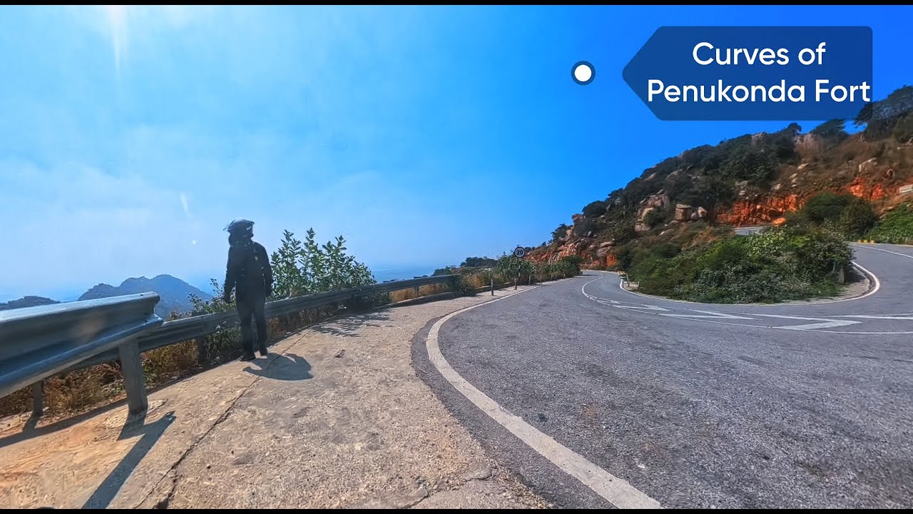 Exploring the curves of Penukonda Fort