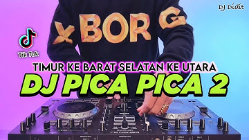 DJ PICA PICA 2 - TIMUR KE BARAT SELATAN KE UTARA REMIX FULL BASS VIRAL TIKTOK TERBARU 2025