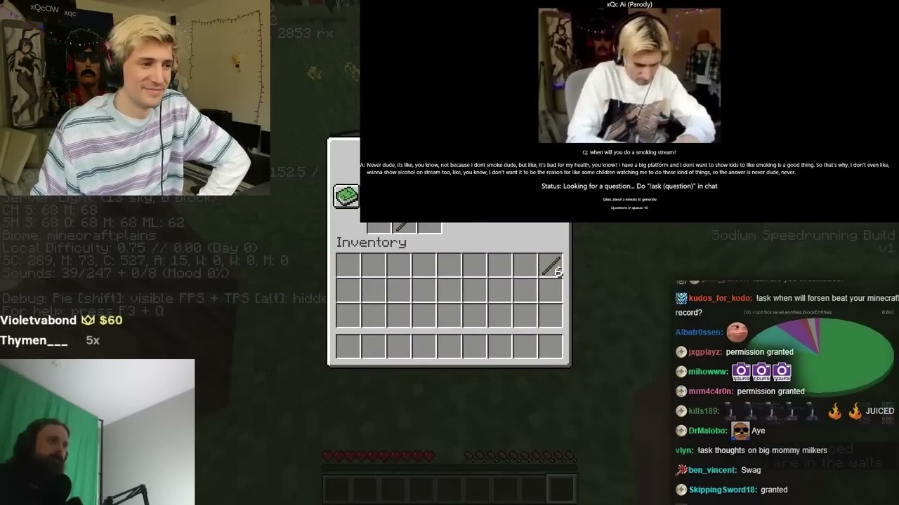 xQC's World Turned Upside Down: His AI Becoming Too Powerful
