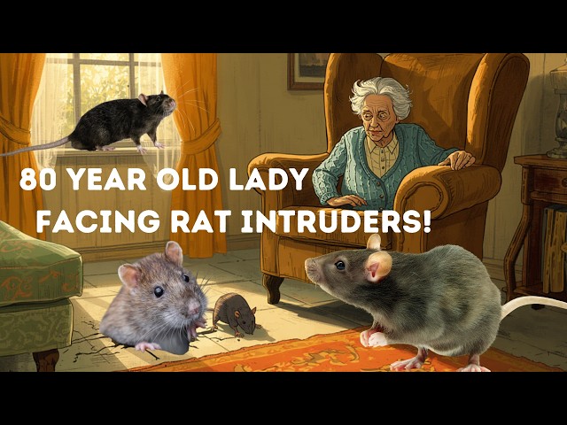 So Sad! 80 year old lady suffers rat infestation for 15 years! We