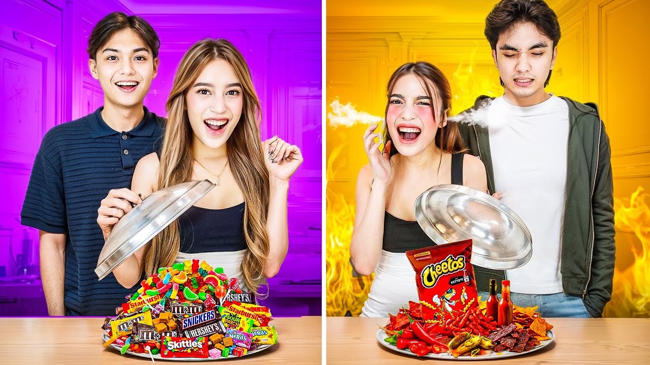 SWEET AND SPICY CHALLENGE! *MAY NAPIKON*