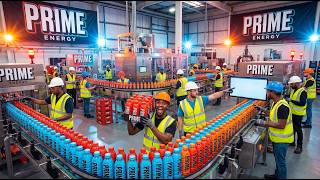 How Prime Drink Is Made Today Inside The Modern Factory Full Process