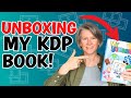 Unboxing my kdp book  how is amazon kdp print quality low content books