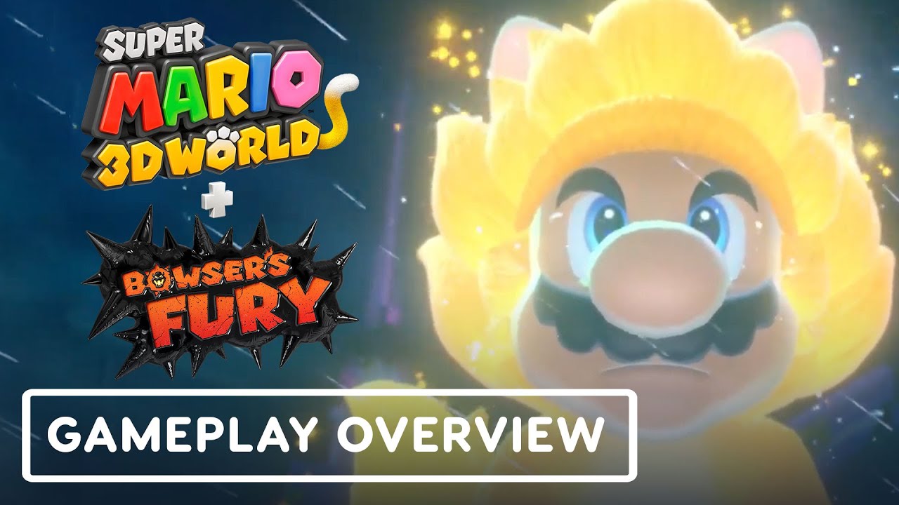 Review: 'Super Mario 3D World/Bowser's Fury' : NPR