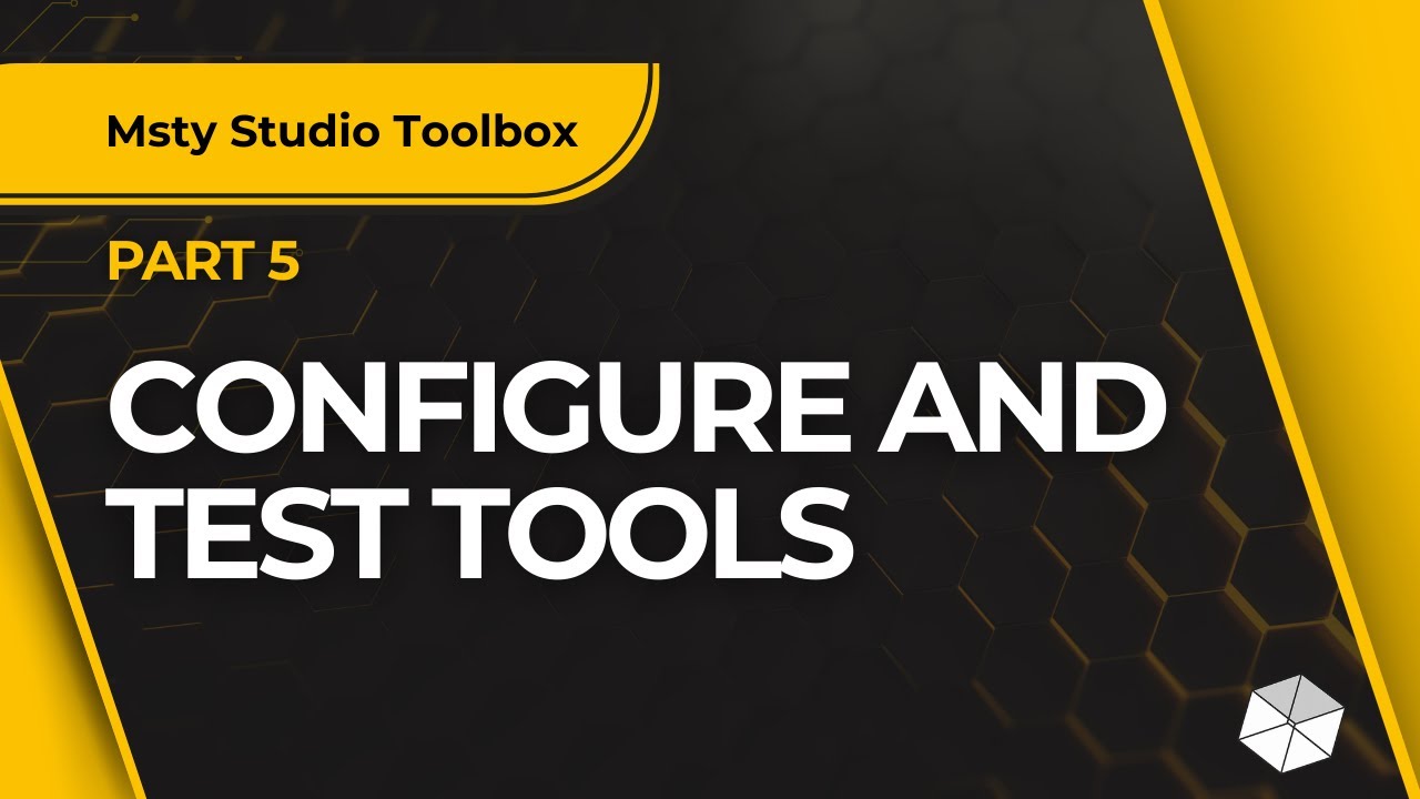 Toolbox - Configure and Test Tools - YouTube