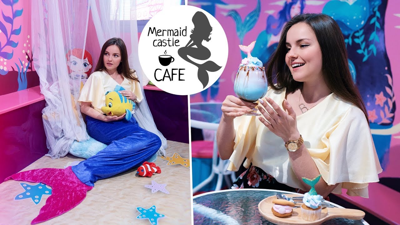 Обзор Instagram кафе Mermaid Castle в Бангкоке