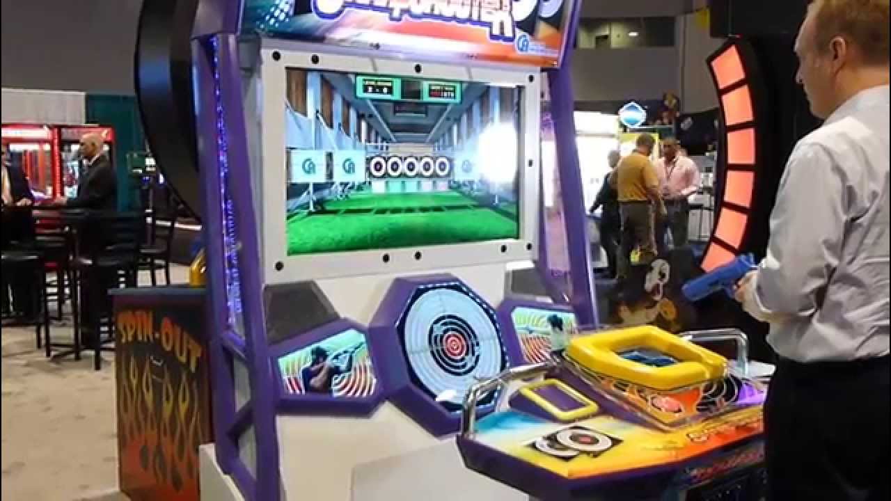 Eugene Jarvis Plays SharpShooter Arcade by Coastal Amusements