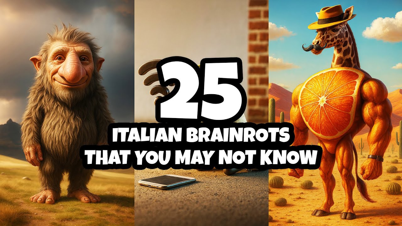 25 Italian Brainrots You May Not Know - YouTube