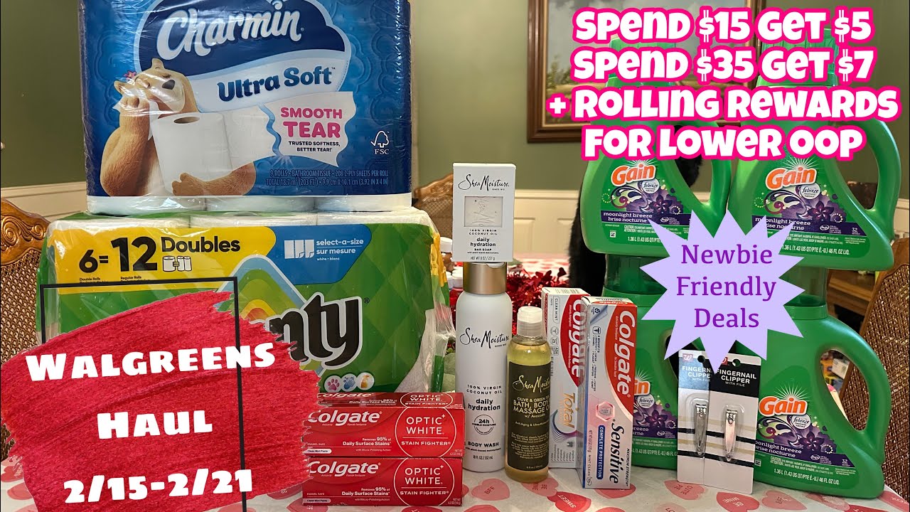 Покупки в Walgreens с 15 по 21 февраля | Выгодные предложения | Накопленные бонусы + сценарии уве...