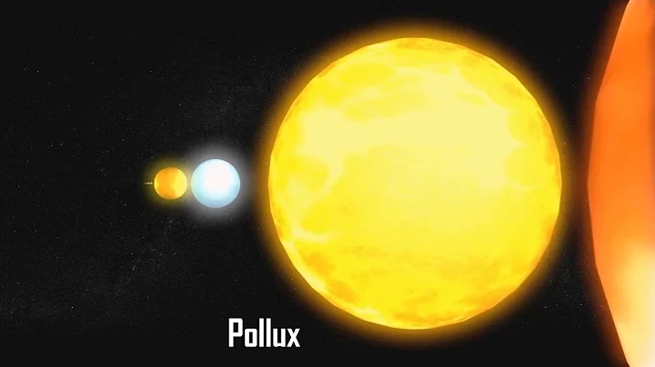 Planets and Stars Size Comparison HD