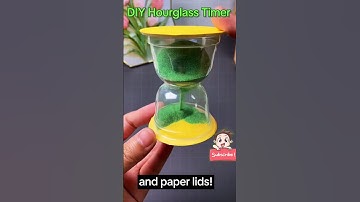 DIY Hourglass Timer//Science Activity