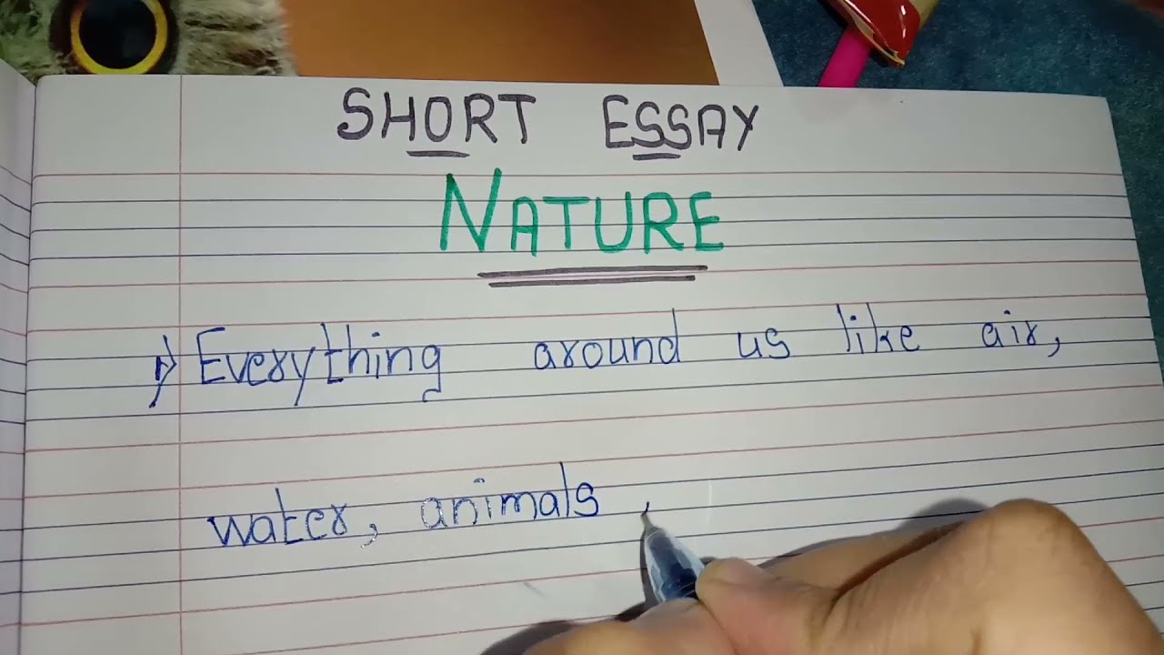 mother nature essay in english