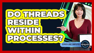 Do Threads Reside Within Processes?