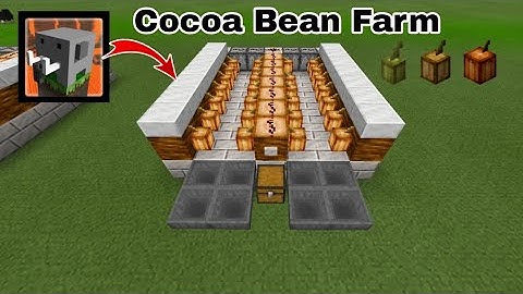 How To Make Cocoa Beans Farm in Craftsman building Craft #92
