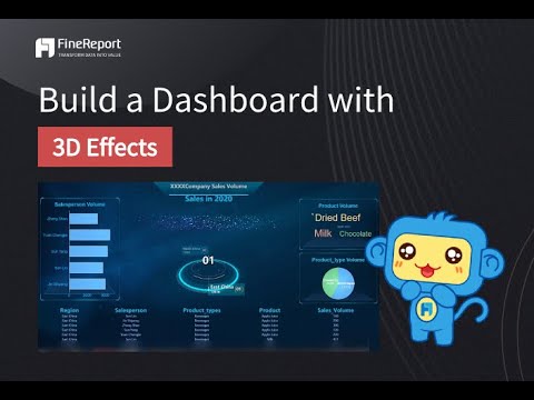 Dashboard - FineReport Advance Learning Lesson 4 - YouTube