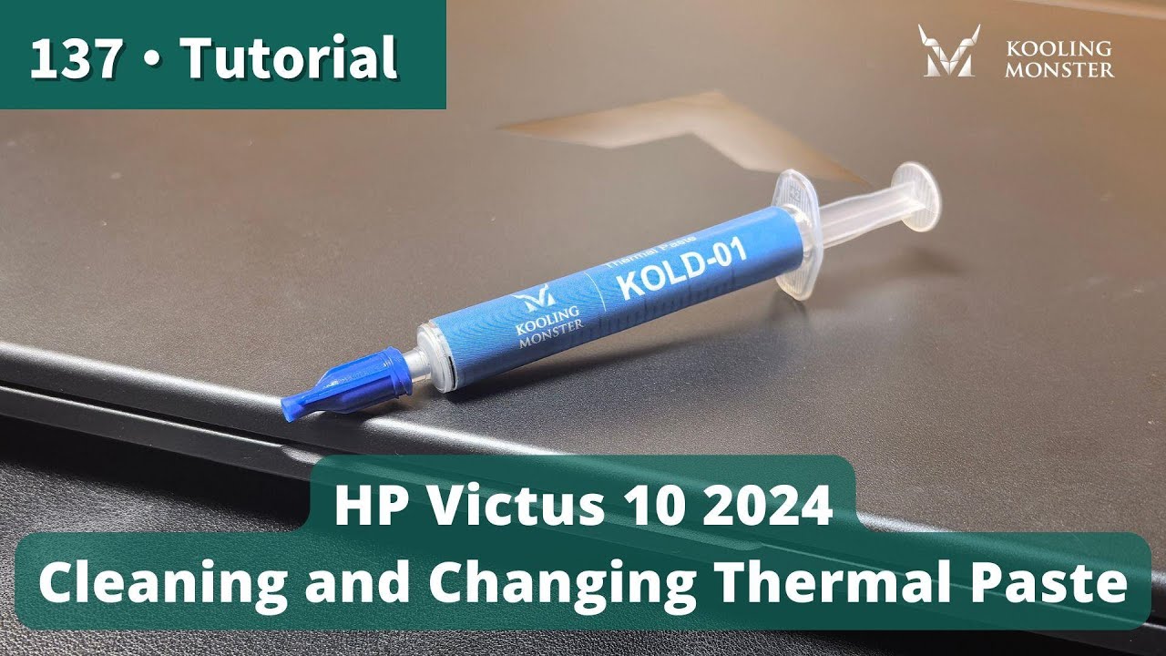 Speed Up Your HP Victus 10 2024  Prevent Overheating With Dust Cleaning & New Thermal Paste
