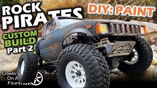 YOU Can Paint RC's Like This, Too!! - Rock Pirates RC Build Pt. 2