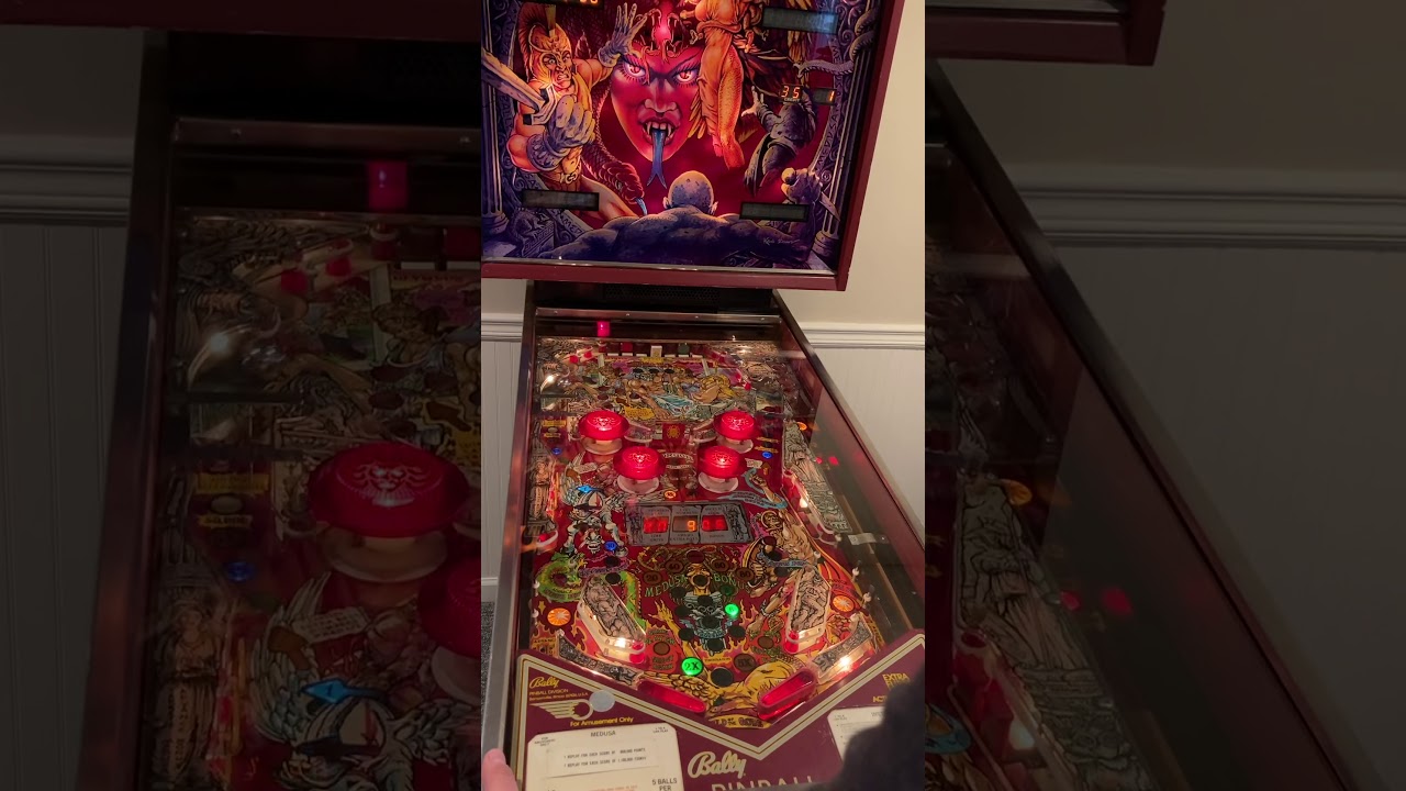 Bally Medusa Pinball Machine For Sale