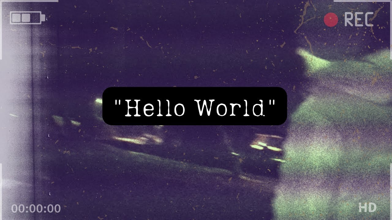 Watch Darwin. - Hello World (Official Music Video) on YouTube Watch Darwin. - Hello World (Official Music Video) on YouTube
