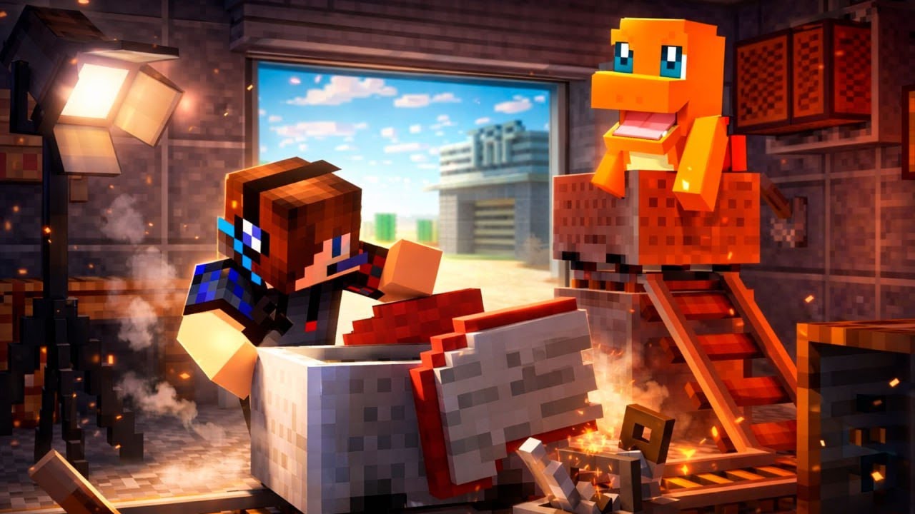 Jugando Pokemon en Minecraft #03