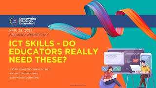 ICT Skills - Do Educators Really Need These?
