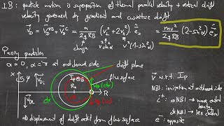 Fusion Research Lecture #20 - Particle trajectories in tokamaks