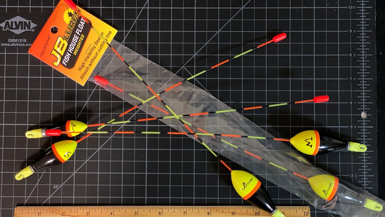 [S1.2] JB Lure Fish House Float Weighted Ice Tech Tuesday 