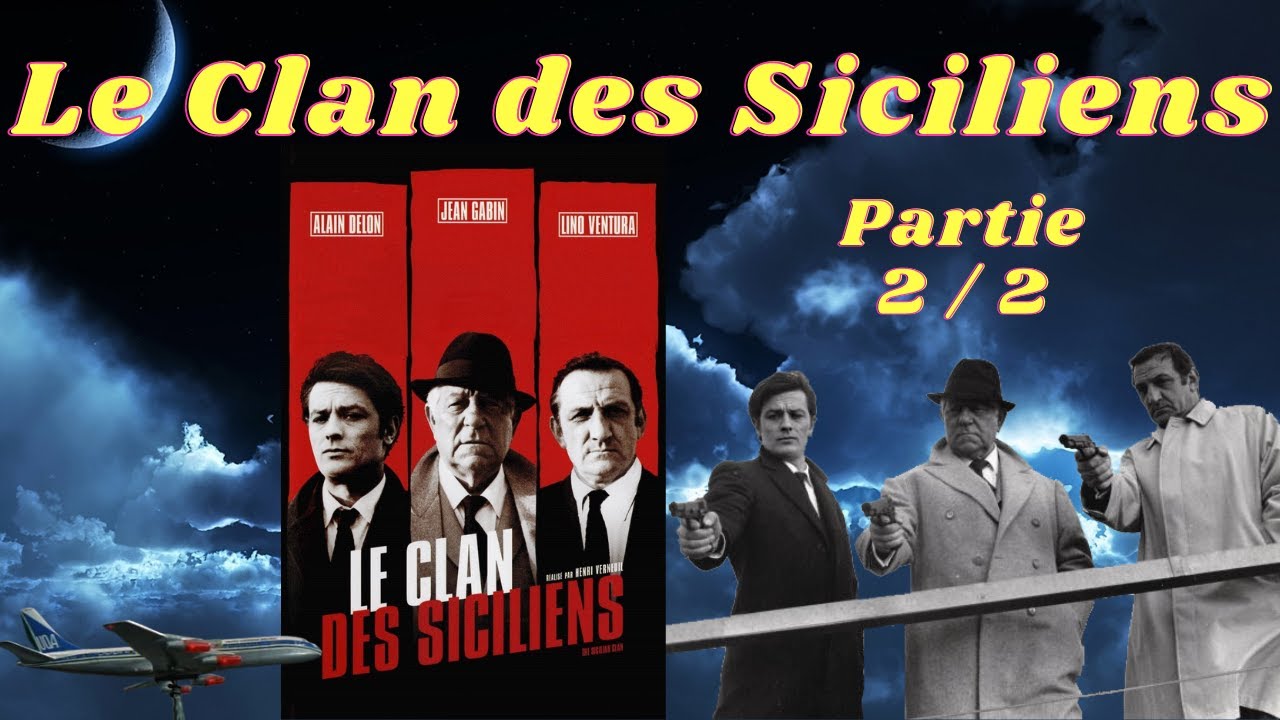 Le Clan des Siciliens - Jean Gabin, Alain Delon, Lino - Catawiki