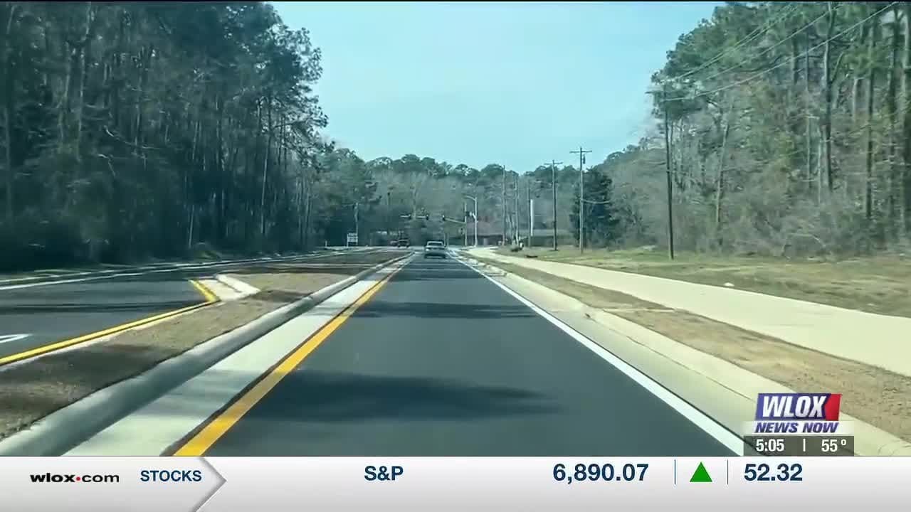 Gautier’s Martin Bluff Road project nears completion