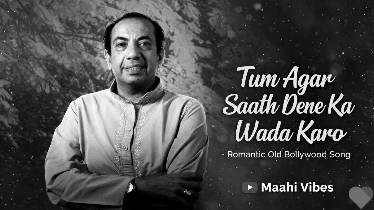 Tum Agar Saath Dene Ka Wada Karo | AI Cover Song | Old Bollywood Romantic Song | Maahi Vibes #song 