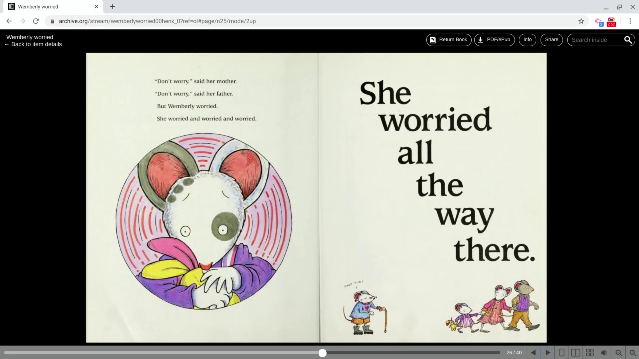 Wemberly Worried - YouTube
