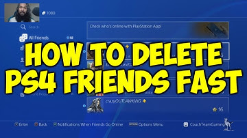 How To Delete Friends On PS4 Fast