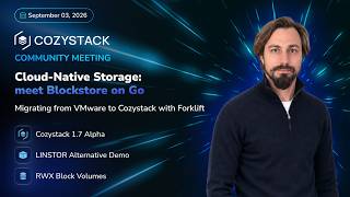 Cloud-Native Storage: meet Blockstor on Go (+ VMware Migration with Forklift)