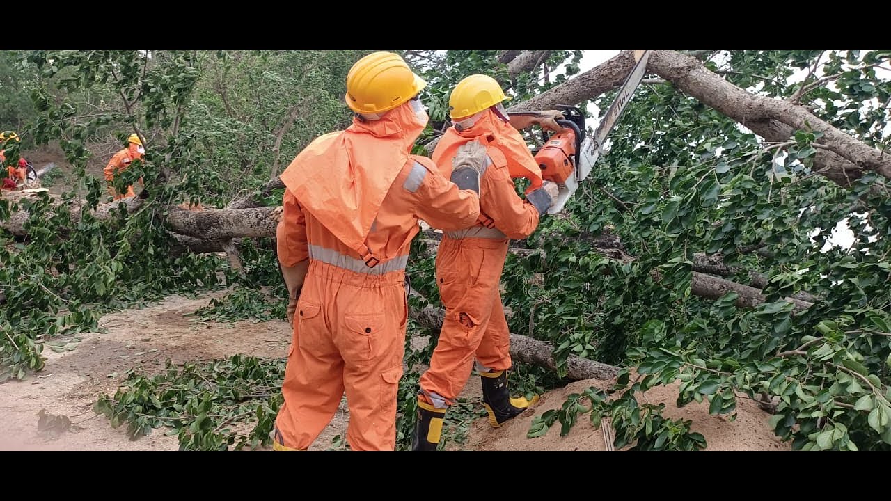NDRF RESCUE OPERATION DURING CYCLONE YAAS