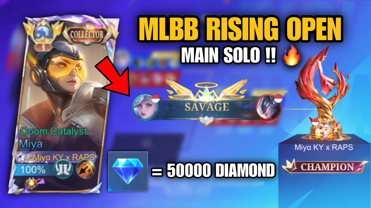 КОГДА ТОП-МИРОВОЙ МИЯ ИГРАЛ СОЛО В MLBB RISING OPEN! ОН БЫЛ ЯРОСТЬЮ В ФИНАЛЕ!🔥☠️