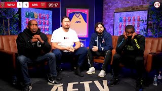 West Ham 95th minute disallowed goal REACTION