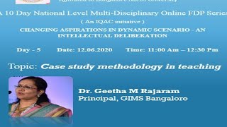 Case Study Methodology in Teaching