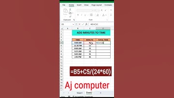 Add minute to time#excel tips#excel tricks#shorts#viral#trending#post#ytshorts#