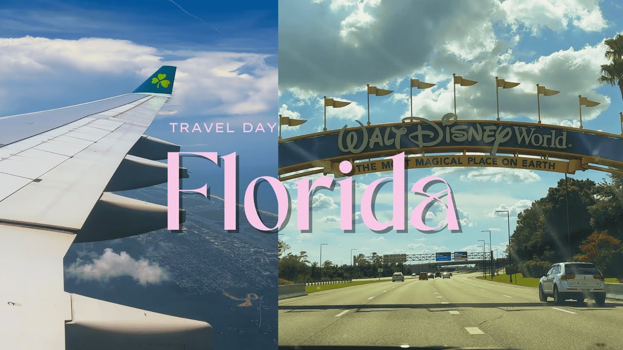 ORLANDO Florida Travel Day | Aer Lingus, Disney Springs, All Star Movies | TwoTicketTravels