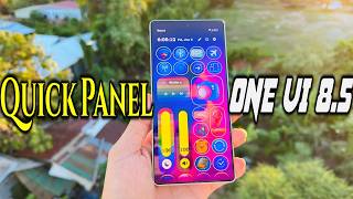 Quick Panel Customization with One UI 8.5