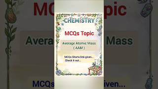 Average Atomic Mass Class 10 Chemistry #class10chemistry #averageatomicmass