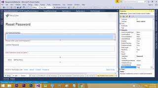 Famous Responsive Website ASP NET Bootstrap Part 14 Forgot Password Authenticate Reset Link Change Password Wealth