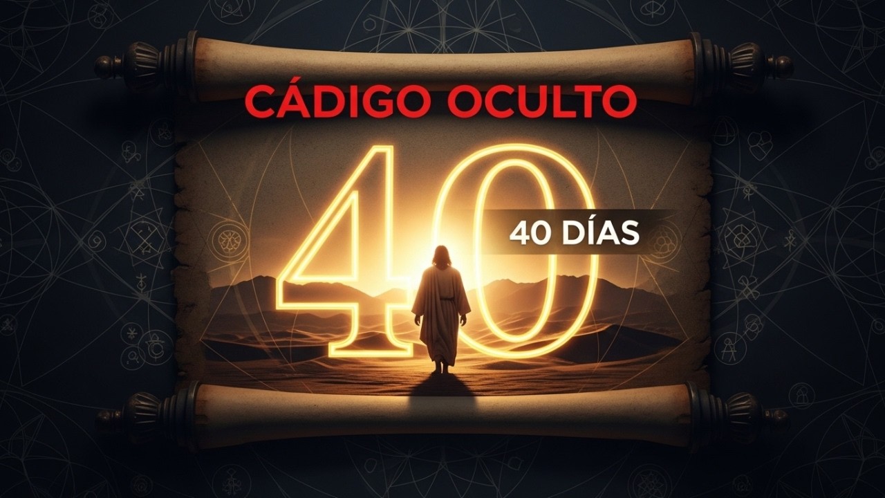 El código oculto en los 40 días de Jesús que nadie conecta